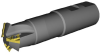 Threading milling toolholders without